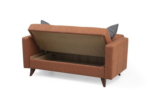 Sofa rozkładana Polya Tile Red