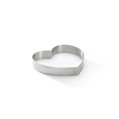 De Buyer 3099.51 perforirani okvir za torto Srce12 cm, nerjaveče jeklo