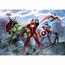 Fototapeta dziecięca XXL Avengers 360 x 270 cm, 4 części
