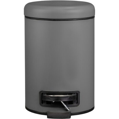 Wenko Leman Pedal Bin 3 l, siva