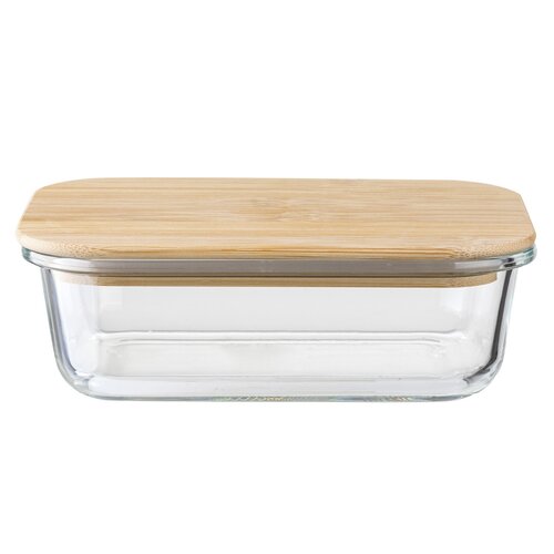 Florina Steklena posoda z bambusnim pokrovomClavato, 1,5 l