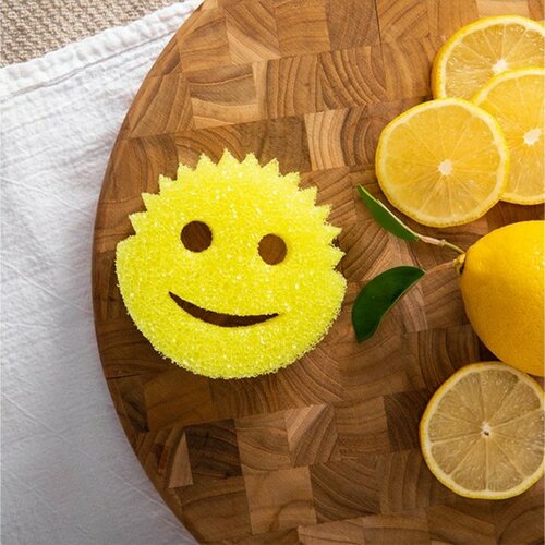 Scrub Daddy szivacs Fresh Lemon, sárga termék 2. képe