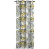 Restilo Draperie Blackout Palm Leaves galbenă, 140 x 245 cm