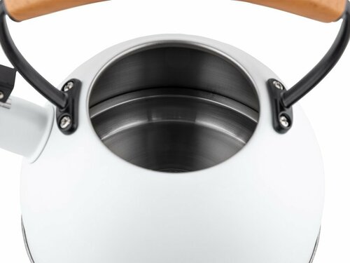 Florina Natura Line Rozsdamentes acél vízforraló  kanna 2,3 l, fehér