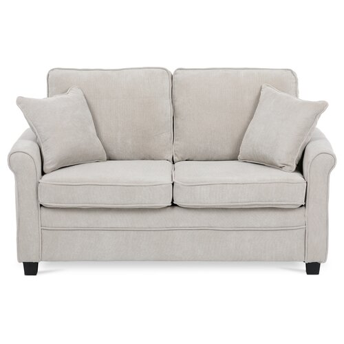 Sofa dwuosobowa ASB-4170 BGE2, sztruks, beżowy