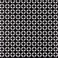Suport farfurie Ornament, negru, 28 x 43 cm, set 4 buc.