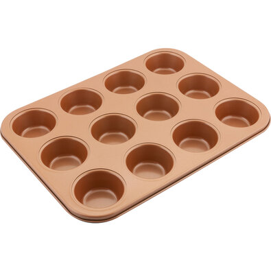 Lamart LT3092 Copper muffin forma, 35,5 x 26,5 cm