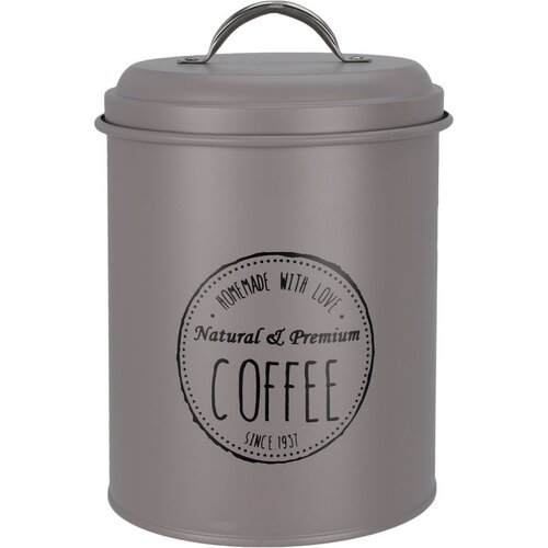 Set de cutii metalice pentru alimente Excellent Houseware 13,5 x 18 cm, 3 buc., maro