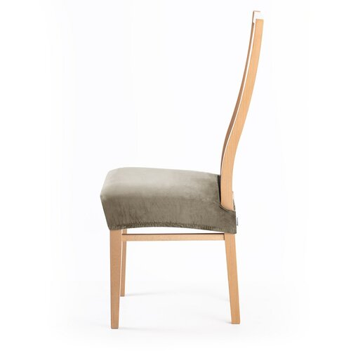 Spannbezug für Stuhlkissen Restilo Sento Beige, 40 x 40 + 5 cm