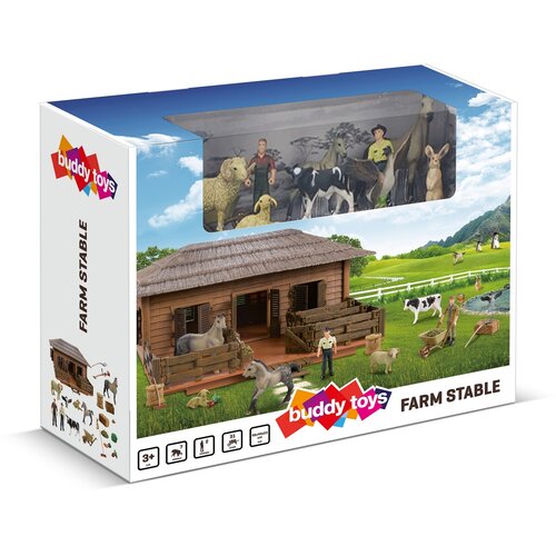 Buddy Toys BGA 1041 Farm, istálló, 58 x 24 x 28 cm