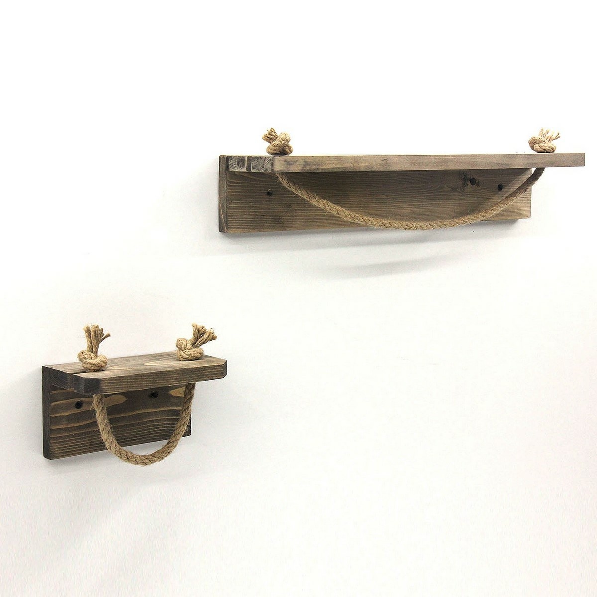 Sada držáků do koupelny Atel Walnut, 2 ks