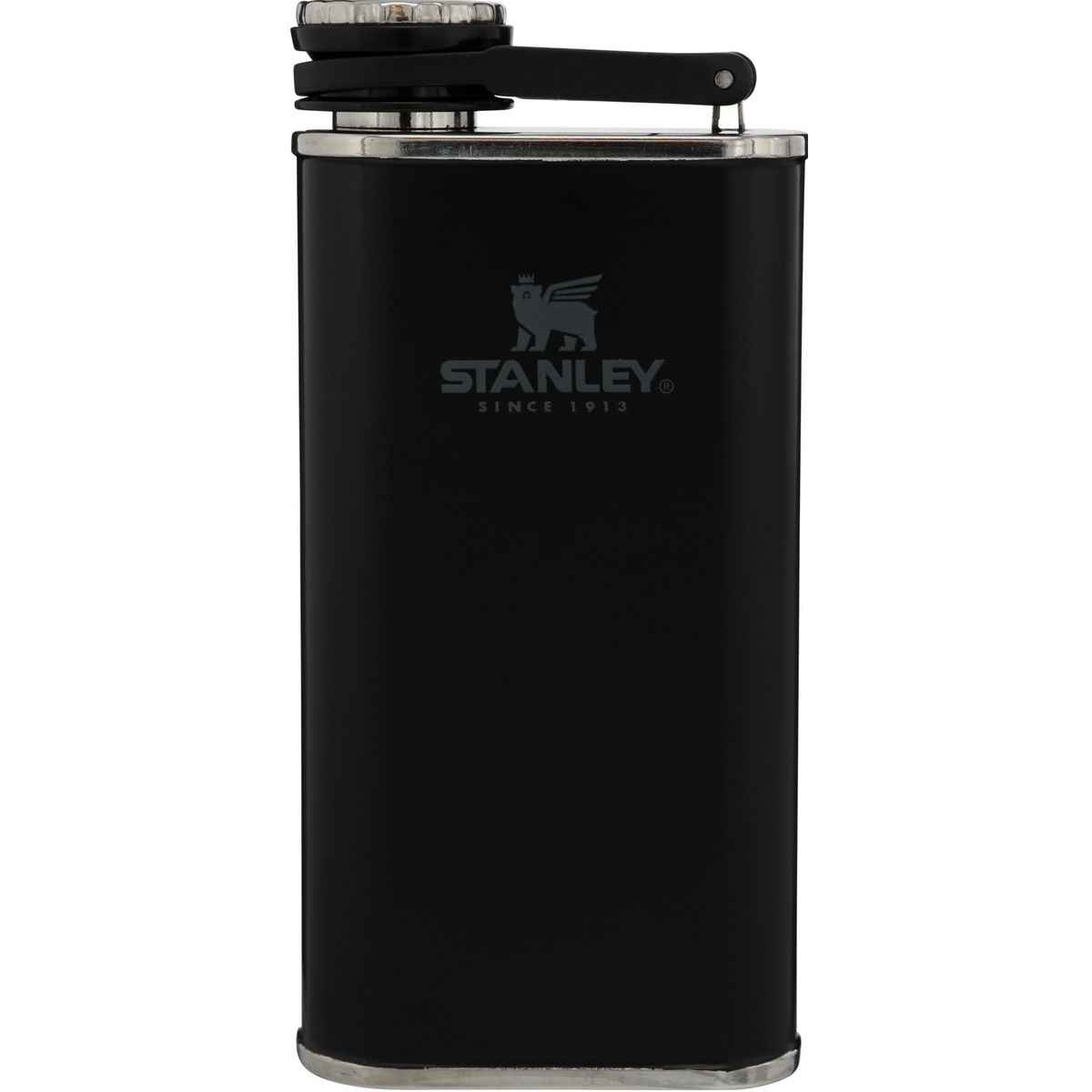 Stanley Placatka Easy-Fill Wide Mouth Flask 230 ml Matte Black Pebble
