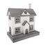 Dekoracja świąteczna LED Drewniany domek, 30 x 31 x 34 cm