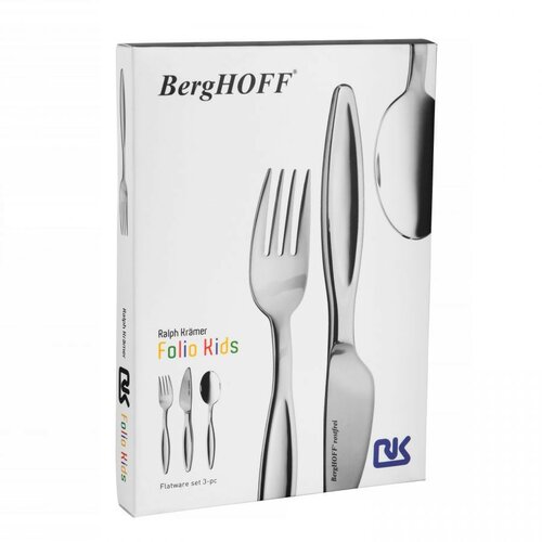 BergHOFF FOLIO gyermek evőeszköz, 3 db-os