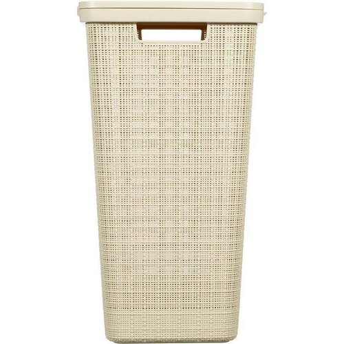 Curver Coș pentru rufe murdare Jute 58 l, bej