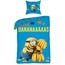 Dziecięca pościel bawełniana Minionki rozrabiają banana