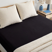 4Home jersey простирадло IDEAL чорний, 70 x 140 см