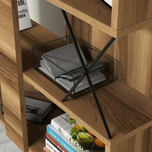 Bibliotecă Extra Walnut