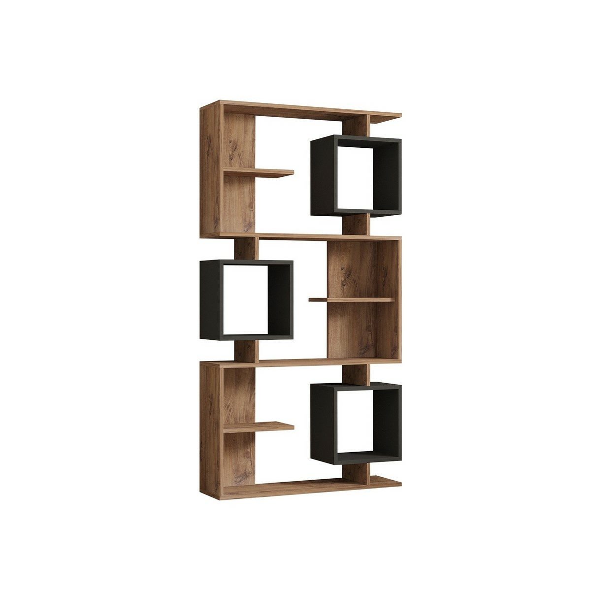 Icardi Anthracite and Atlantic Pine könyvespolc