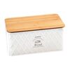 Kesper 1804563 Cutie pentru pâine cu tăbliță, 32,5x 15 x 21 cm