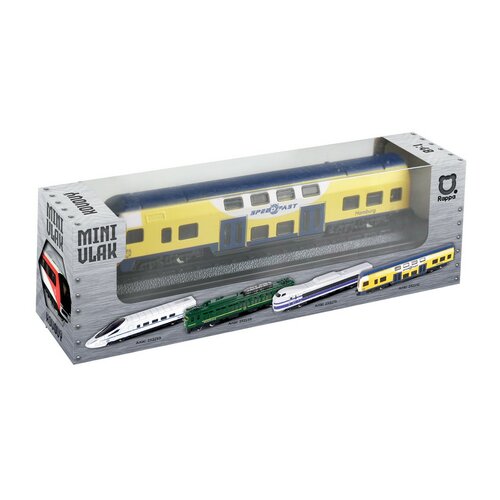 Rappa Kovinski mini regionalni vlak, 16 cm