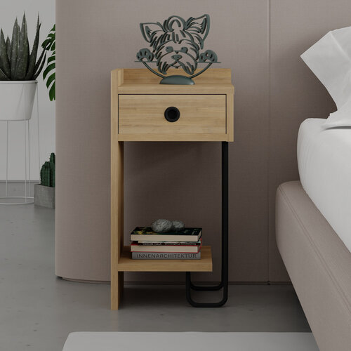Приліжкова тумба Sirius Left Oak 2