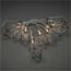 Dekorativní LED řetěz Lucerny, stříbrná