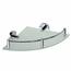 SAPHO XR605 X-Round E steklena polica vogalna spalico 25 x 7 x 25 cm