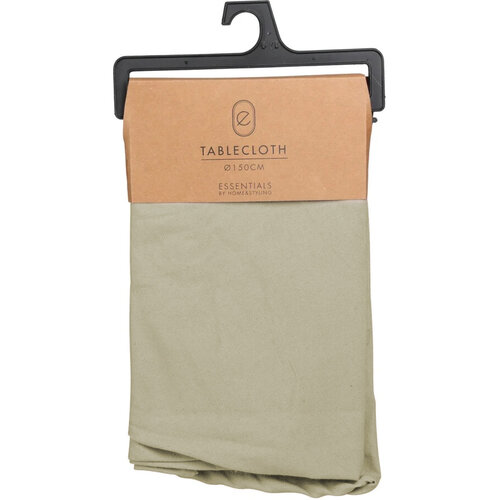 Bombažna prt Table khaki, premer 150 cm