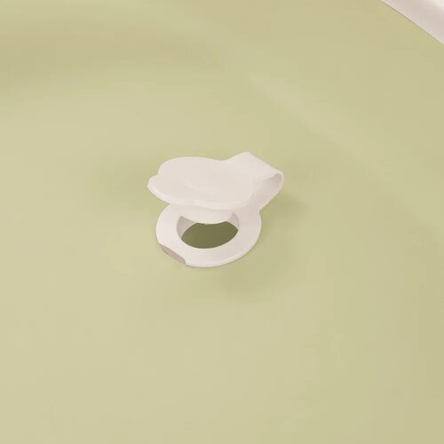 Cadă pliabilă pentru copii Dolu, verde deschis,20,5 x 75,5 x 46,5 cm