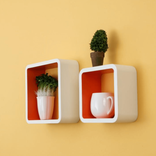 Stenshyll Fido vit, set med 2 stk