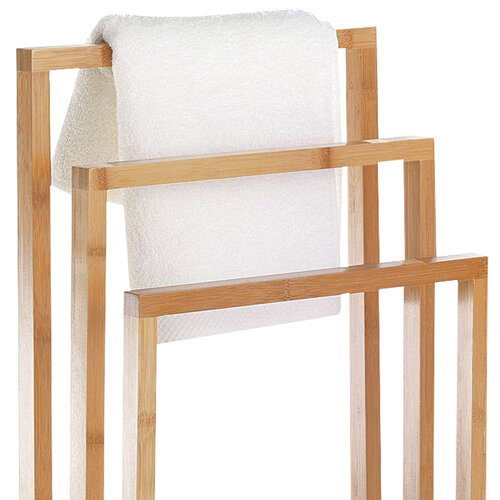 Stojak bambusowy na ręczniki, 42 x 82 cm