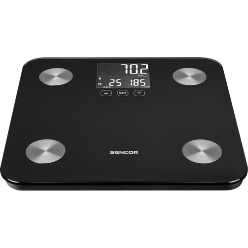 Sencor SBS 6026BK osobista waga fitness, czarna