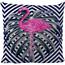 Butter Kings Dekoračný vankúšik Pink flamingo, 50 x 50 cm