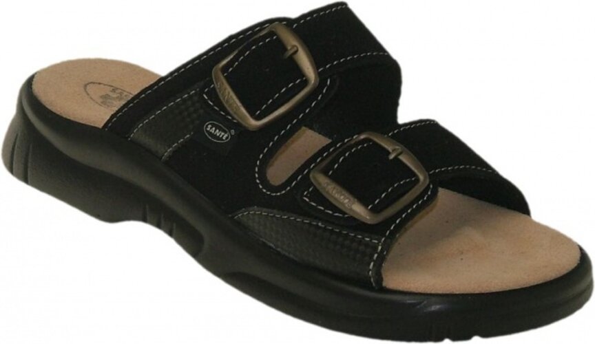 Santé Dámske zdravotné papuče  veľ. 39 čierna