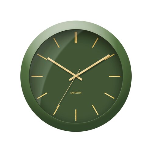 Karlsson KA5840GR Designové nástěnné hodiny, 40 cm