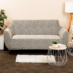 Husă multielastică 4Home Comfort Plus pentru canapea, bej, 140 - 180 cm