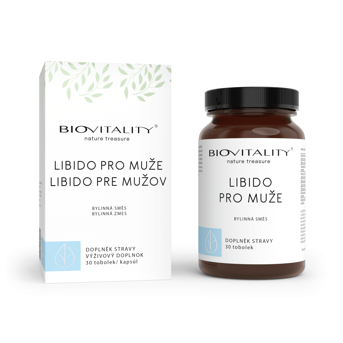 Biovitality Libido pro muže, 30 tobolek