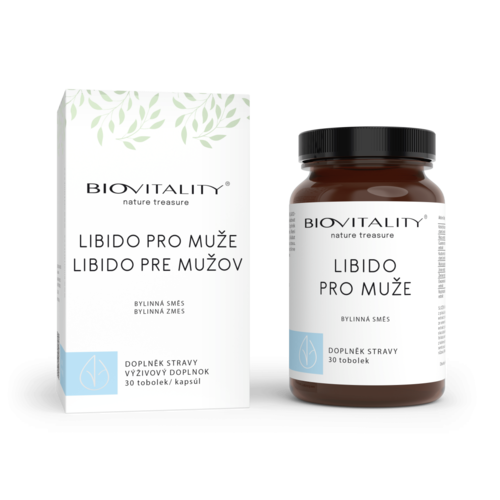 Biovitality Libido pre mužov, 30 kapsúl