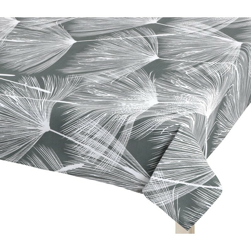 Bellatex Asztalterítő Adéla Tollas szürke, 120 x140 cm, 120 x 140 cm termék 2. képe