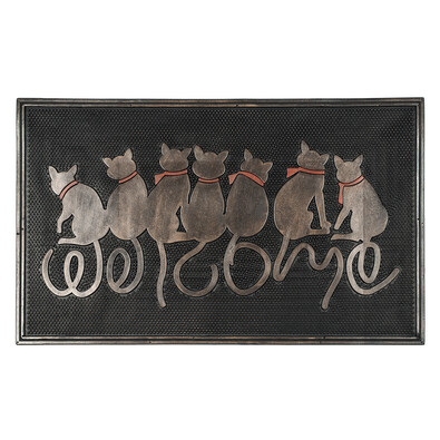 Zunanja podloga Sedeče mačke, 45 x 75 cm