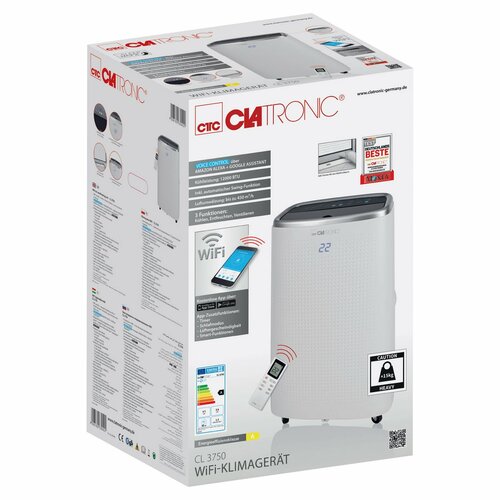 Clatronic CL 3750 Wi-Fi klimatizácia, biela