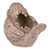 Madárka virágtartó, 19 x 15 x 13 cm, polirezin