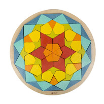 Mozaic lemn Classic world Mandala, 68 buc.