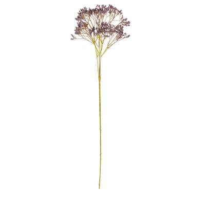 Umetna cvetlica Gypsophila temno vijolična, 15 x15 x 65 cm