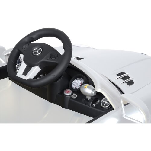 Buddy Toys BEC 7110 Elektromos autó Mercedes BenzSLS, fehér