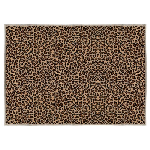 Bellatex Decke Korall micro Einzelbett Leopard, 150 x 200 cm