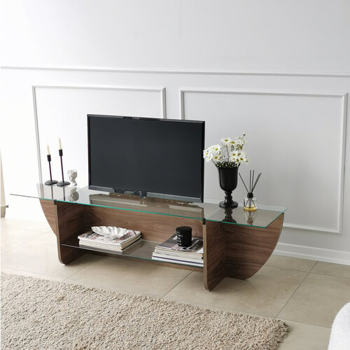 TV stolík Lily Walnut