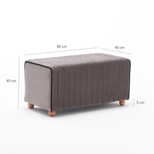 Taburet Mabel Pouf Mink