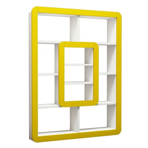 Bibliotecă Orkide Yellow and White